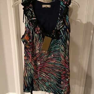 Cathaya Blouse, Size 16, Color Multi Colored